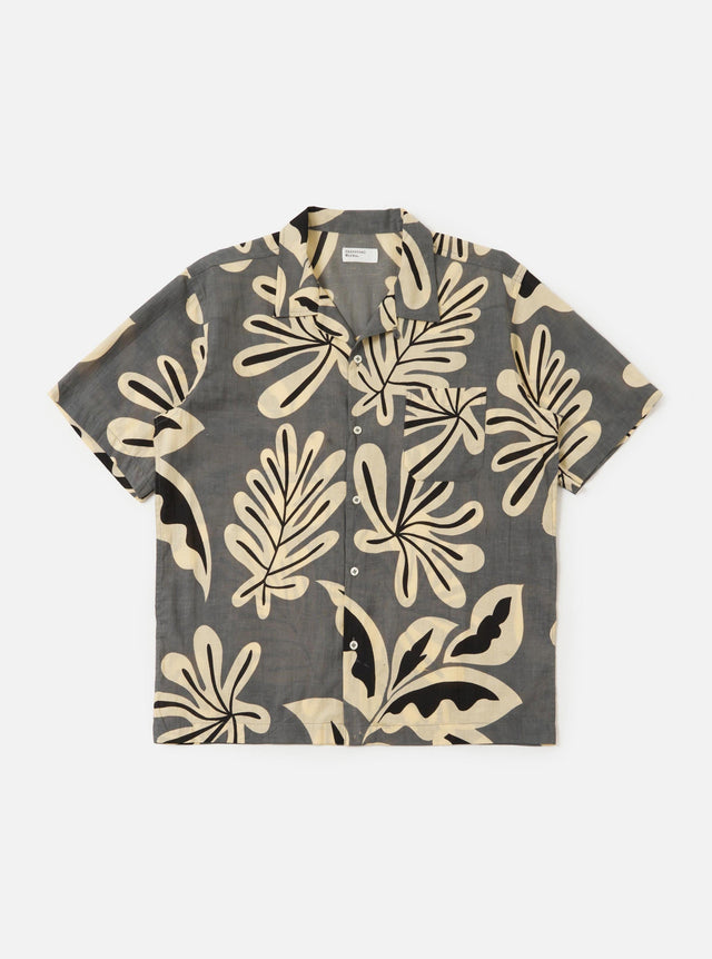 Grey Baja Print Road Shirt