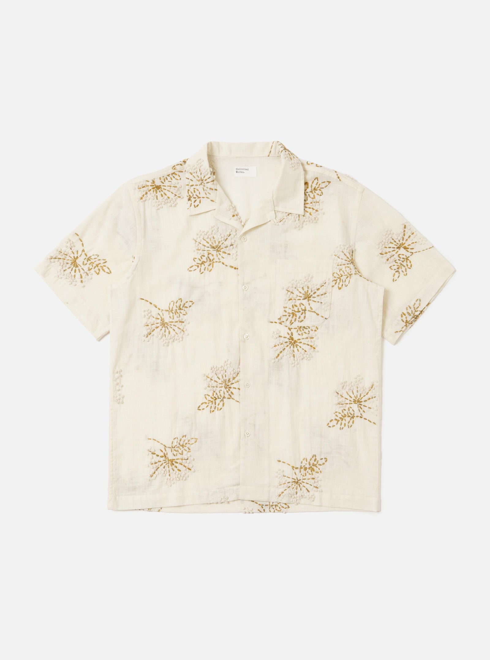 Hand Embroidered Cotton Road Shirt