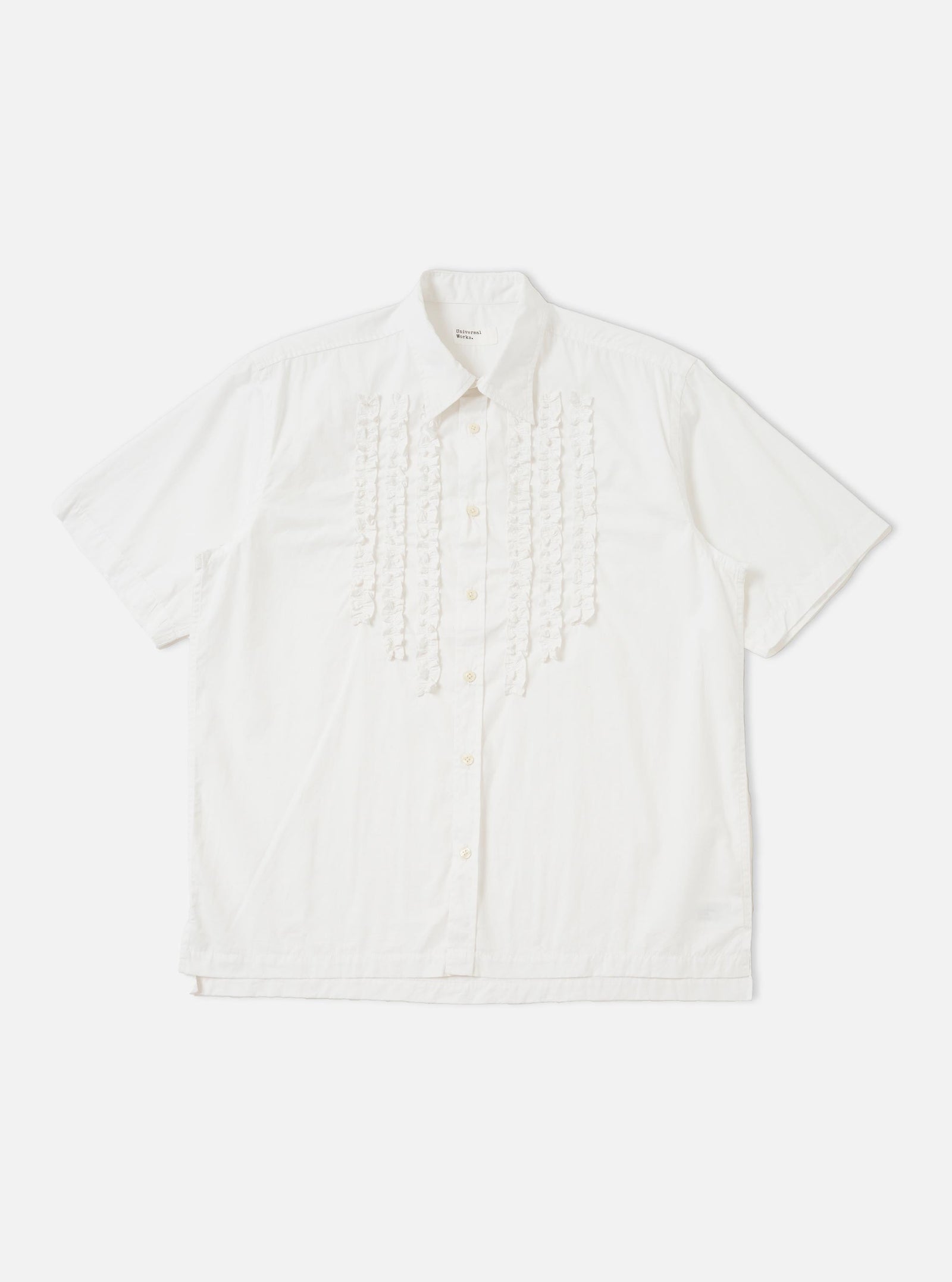 Poplin Frill Shirt