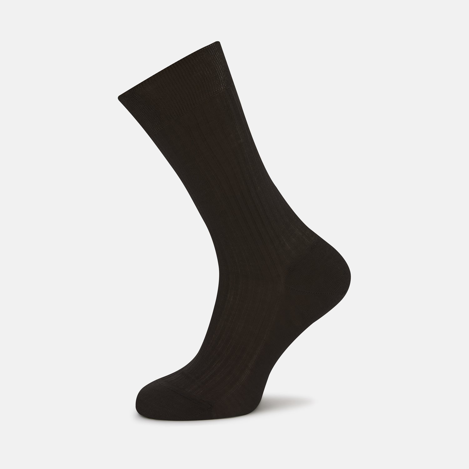 Brown Short Cotton Socks