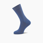 Blue Short Pure Cotton Socks