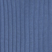 Blue Short Pure Cotton Socks