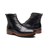 Dixon Cap Toe Derby Boot Chromexcel Hand Welted Service Boots