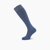 Blue Long Cotton Socks