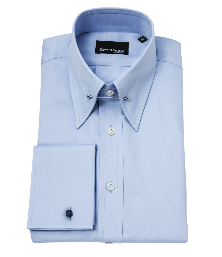 Pin Collar Loose Fit Shirt