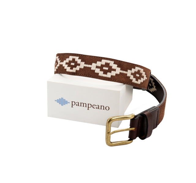 Confianza pampeano Belt - Tan Suede