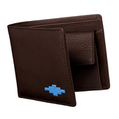 Moneda Coin Wallet Brown Leather