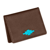 Pase Travel Card Holder - Brown Leather