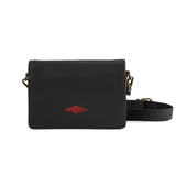 Estilo Crossbody Bag - Black Leather