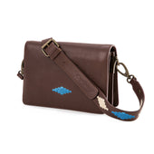 Brown Leather Skinny Strap