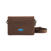 Brown Leather Skinny Strap