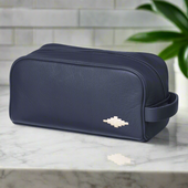 Hombre Washbag Leather