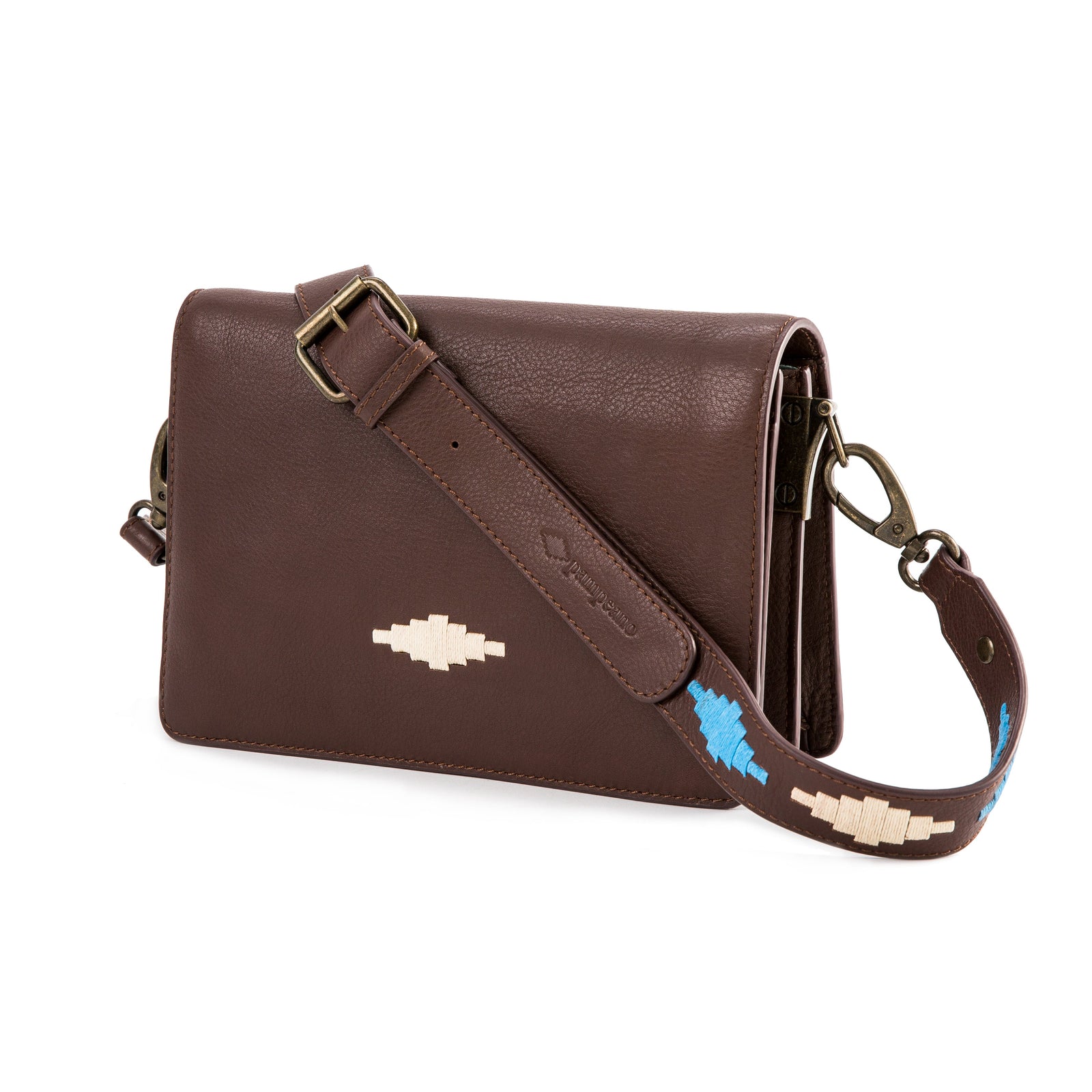 Estilo Crossbody Bag Brown Leather
