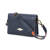 Estilo Crossbody Bag - Navy Leather