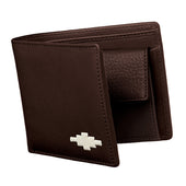 Moneda Coin Wallet Brown Leather