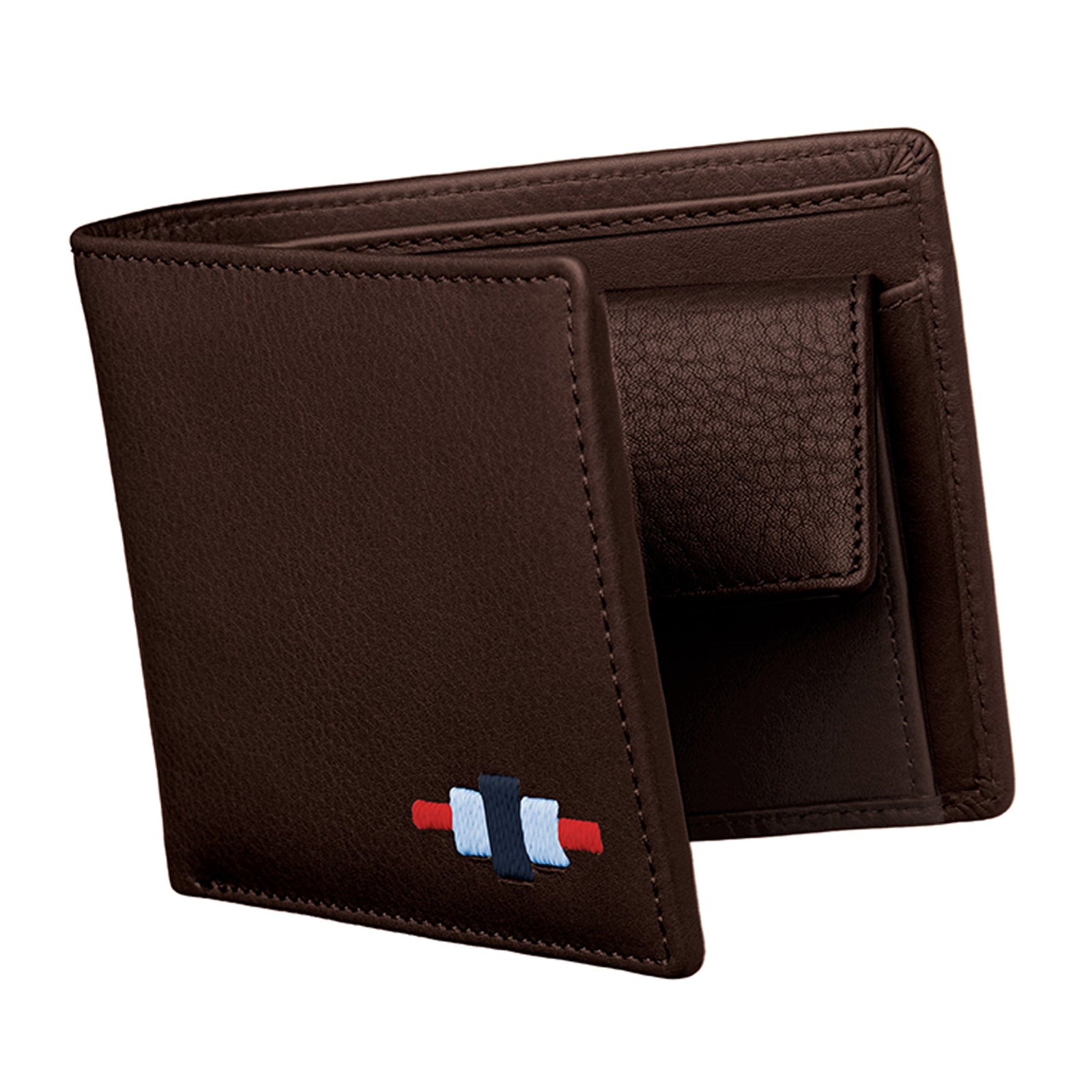 Moneda Coin Wallet Brown Leather