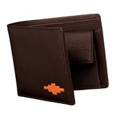 Moneda Coin Wallet Brown Leather