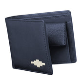 Moneda Coin Wallet - Navy Leather