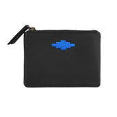 Cambio Pouch Purse Black Leather