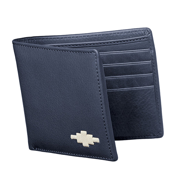 Dinero Card Wallet - Navy Leather