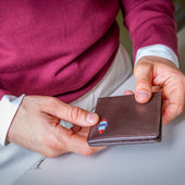 Dinero Card Wallet Leather