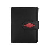 Exito Bifold Purse - Black Leather