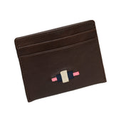 Rombo Card Slip Brown Leather