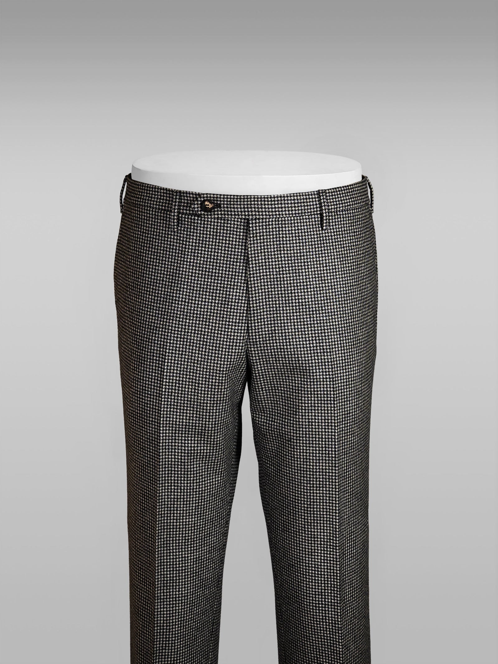 Pied De Poule Flannel Trousers Winter