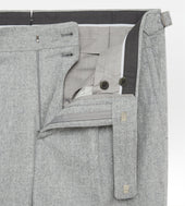 Pantalon En Flanelle De Laine