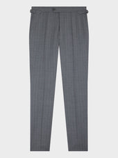 Pantalon Coordonnable Slim En Laine M Lang E Grise Rayures