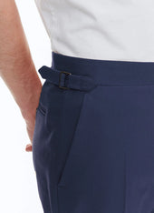 Pants Ajust En Flanelle De Laine