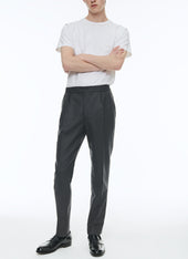 Pants Lastiqu En Flanelle De Laine