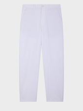 Chino Slack Regular En Coton Stretch Blanc