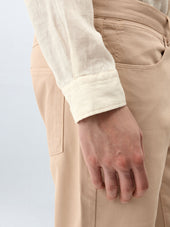 Pantalon Casual Slack Regular En Coton Stretch