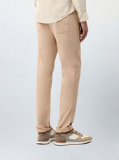 Pantalon Casual Slack Regular En Coton Stretch