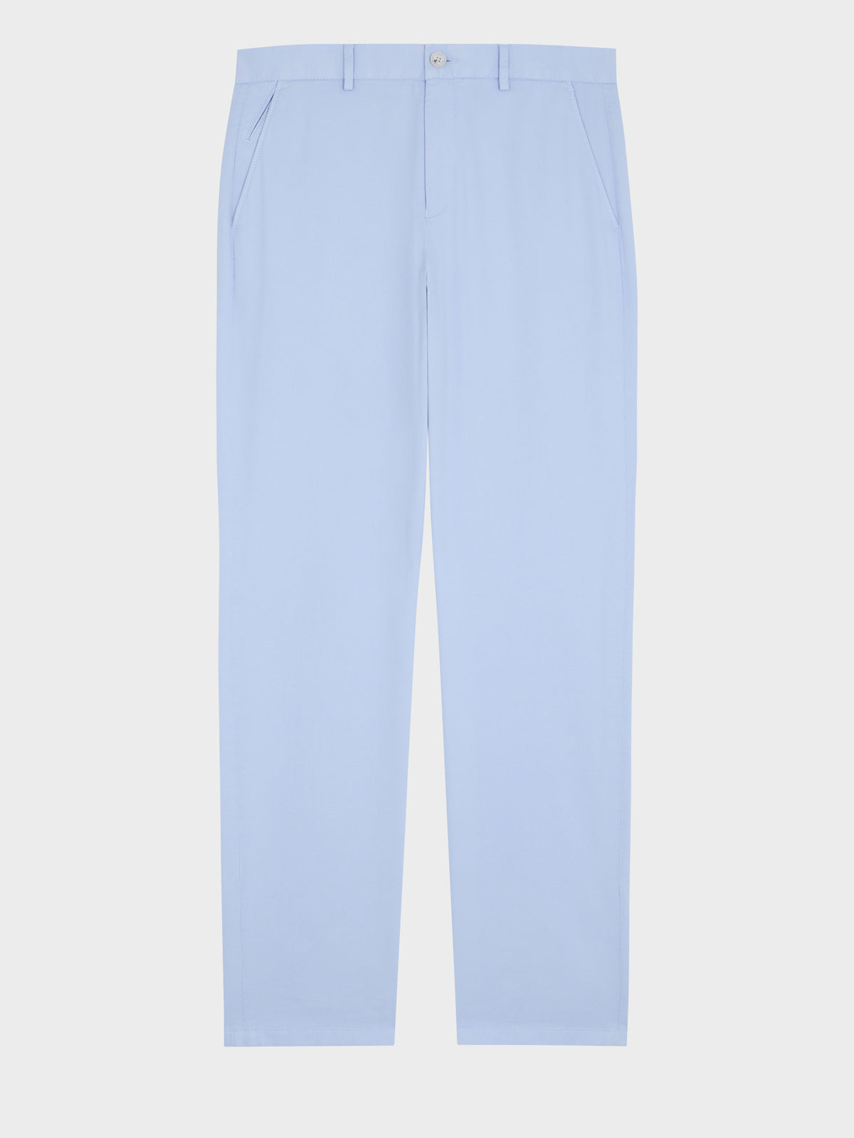 Chino Slack Slim En Coton Stretch Bleu Ciel