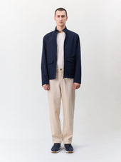 Chino Slack Regular En Coton Beige
