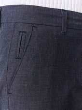 Chino Slack Semi Regular En Coton M Lang Bleu Indigo