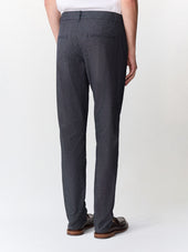 Chino Slack Semi Regular En Coton M Lang Bleu Indigo