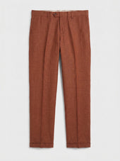 Pantalon Coordonnable Slim En Lin