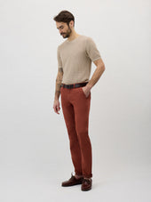 Chino Slack Slim En Coton M Lang