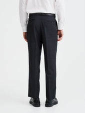 Pantalon Coordonnable En Laine Anthracite