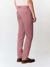 Chino Slack Slim En Coton Stretch Violet