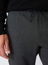 Pantalon Casual Slack Skinny 7 8 Anthracite