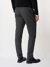 Pantalon Casual Slack Skinny 7 8 Anthracite