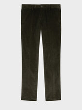 Pantalon Coordonnable Regular En Velours C Tel Kaki