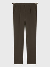 Chino Slack Regular En Coton Stretch Kaki