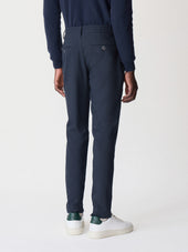 Pantalon Casual Slack Regular Bleu Marine