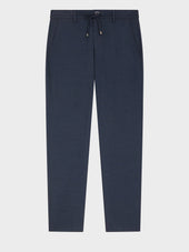 Pantalon Casual Slack Regular Bleu Marine