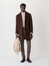 Pantalon Casual Slack Regular Marron